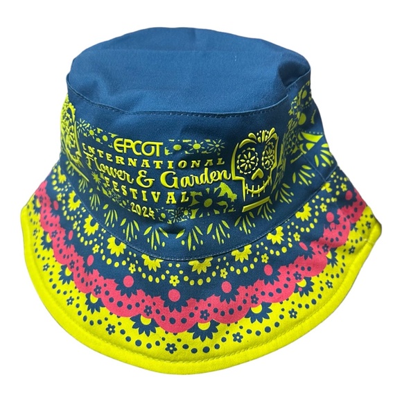 2024 Disney Epcot Flower And Garden Festival Coco Reversible Bucket Hat - Picture 1 of 3